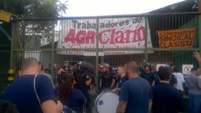 Conflicto por el cierre de la planta impresora del Grupo Clarín 