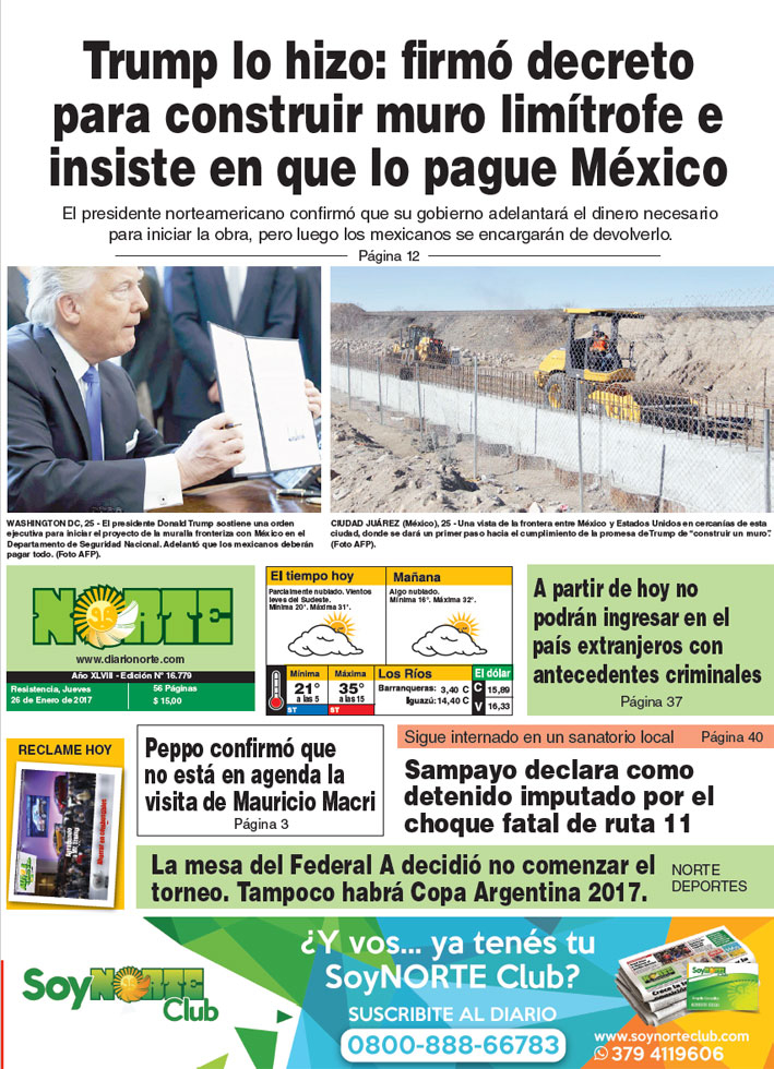 Edición del 25.01.17