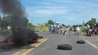 Nuevo corte de ruta genera malestar en Sáenz Peña