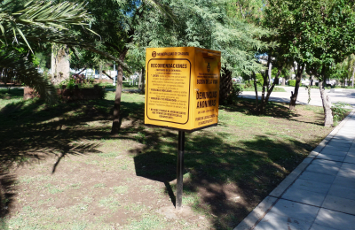 Instalaron en la plaza de Charata buzón para las denuncias anónimas de narcomenudeo