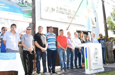 Peppo anunció la construcción de un nuevo centro para ex combatientes