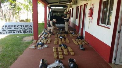 Secuestraron 156 kilos de marihuana dentro de un parque acuático en Corrientes