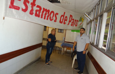 Estatales comienzan un paro por 72 horas 