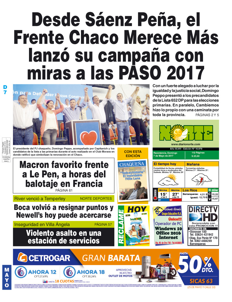 Edición del 07.05.17