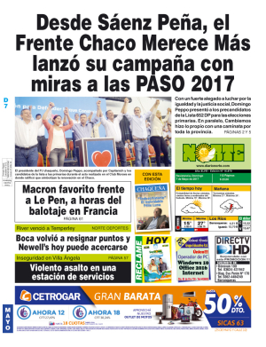 Edición del 07.05.17