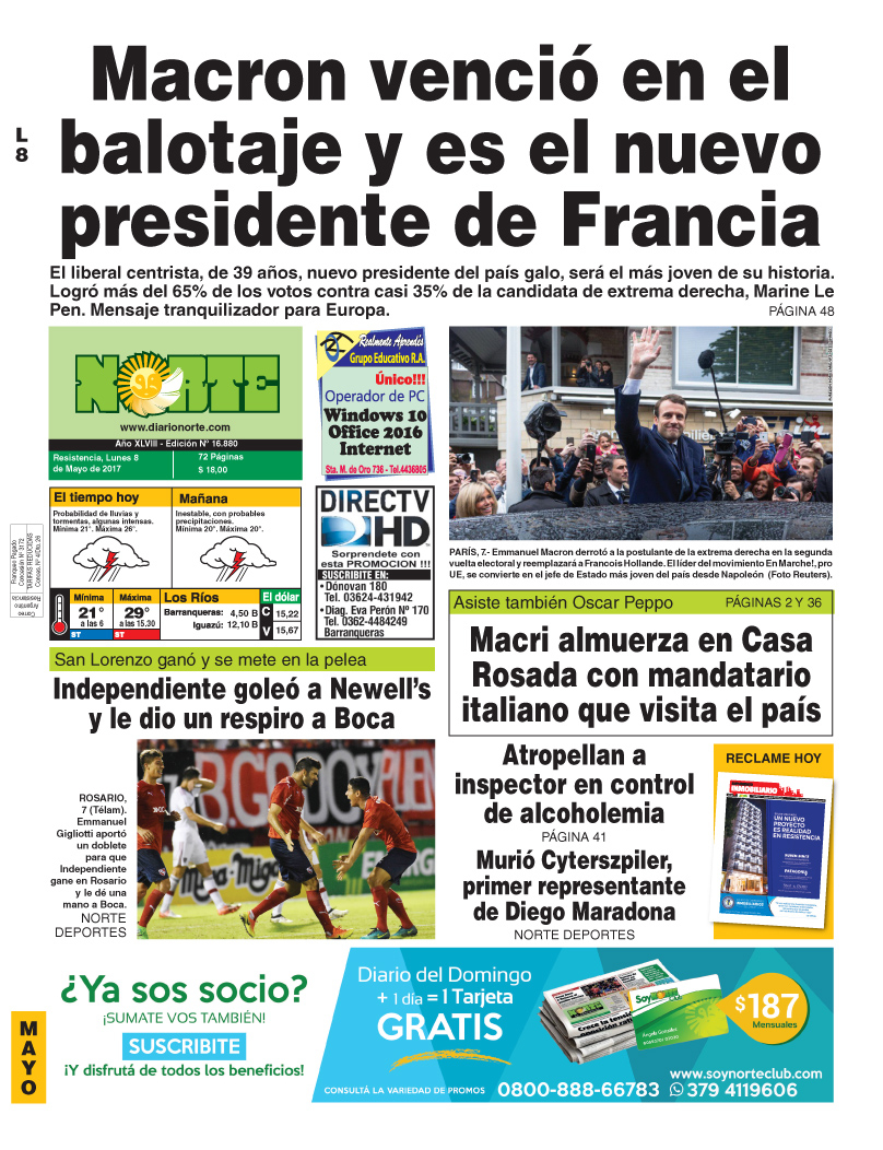 Edición del 08.05.17