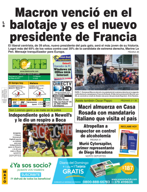 Edición del 08.05.17