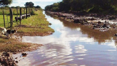 Pampa del Indio: piden que se declare zona de emergencia por las intensas lluvias