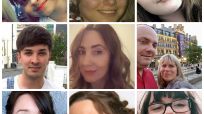 Las víctimas del atentado de Manchester