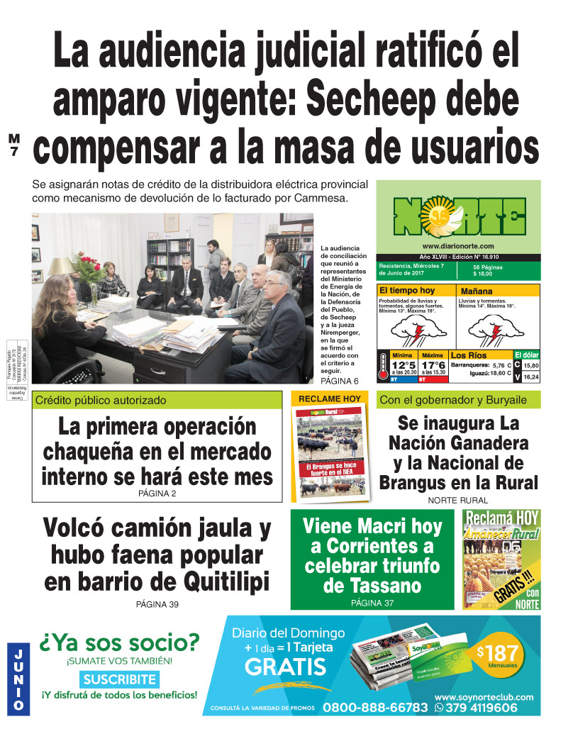 Edición del 07.06.17