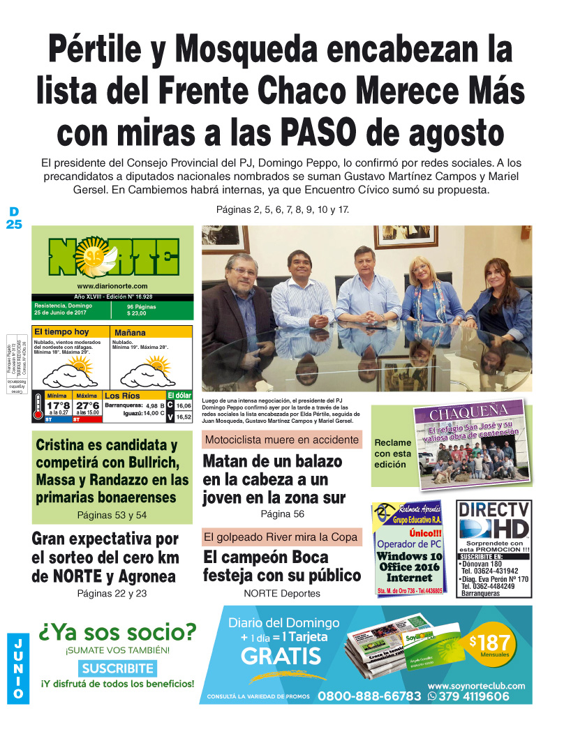 Edición del 25.06.17