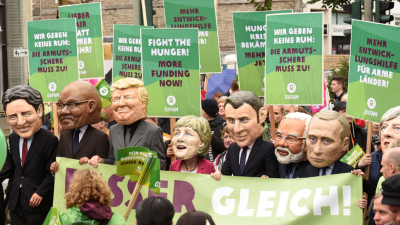 Miles de manifestantes en Hamburgo contra los presidentes del G20