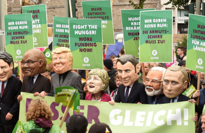 Miles de manifestantes en Hamburgo contra los presidentes del G20
