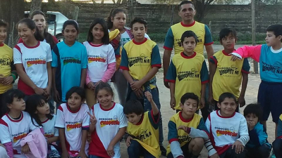 Jornada solidaria en el asentamiento 29 de Agosto