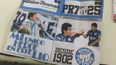 En Tucumán votaron por un jugador de fútbol