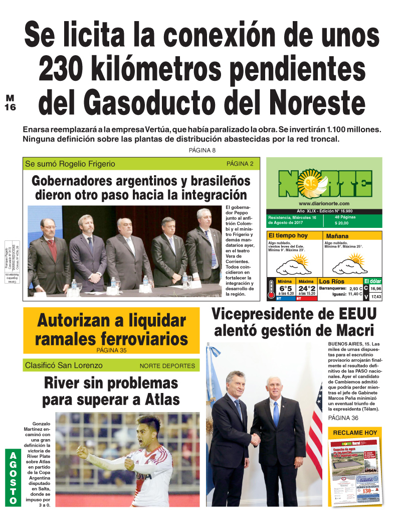 Edición del 16.08.17