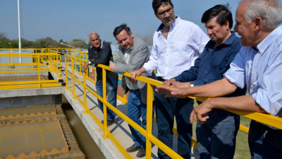 Autoridades de SAMEEP constataron el avance de de la planta potabilizadora y el acueducto de Roca