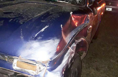 Caballo suelto provocó accidente en la ruta provincial 4 y dejó un herido