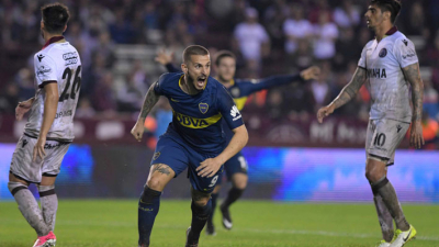 Boca superó a Lanús y sigue como puntero de la Superliga