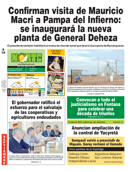 Edición del 16.09.17