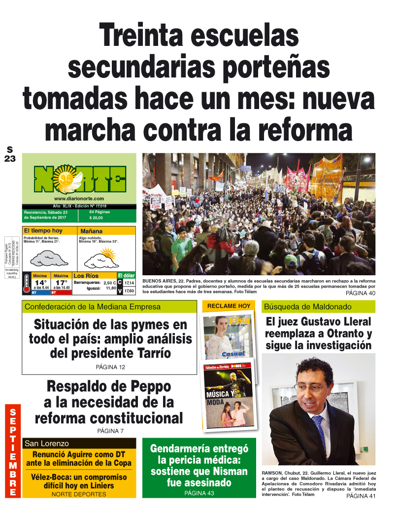 Edición del 23.09.17