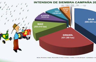 El Chaco agrario refuerza su intención de siembra y llegaría a 1.700.000