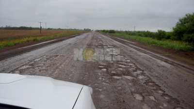 Ruta 95: peligro y falta de señalización