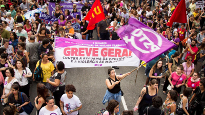 Brasil: centrales votan huelga general contra las reformas laboral y jubilatoria