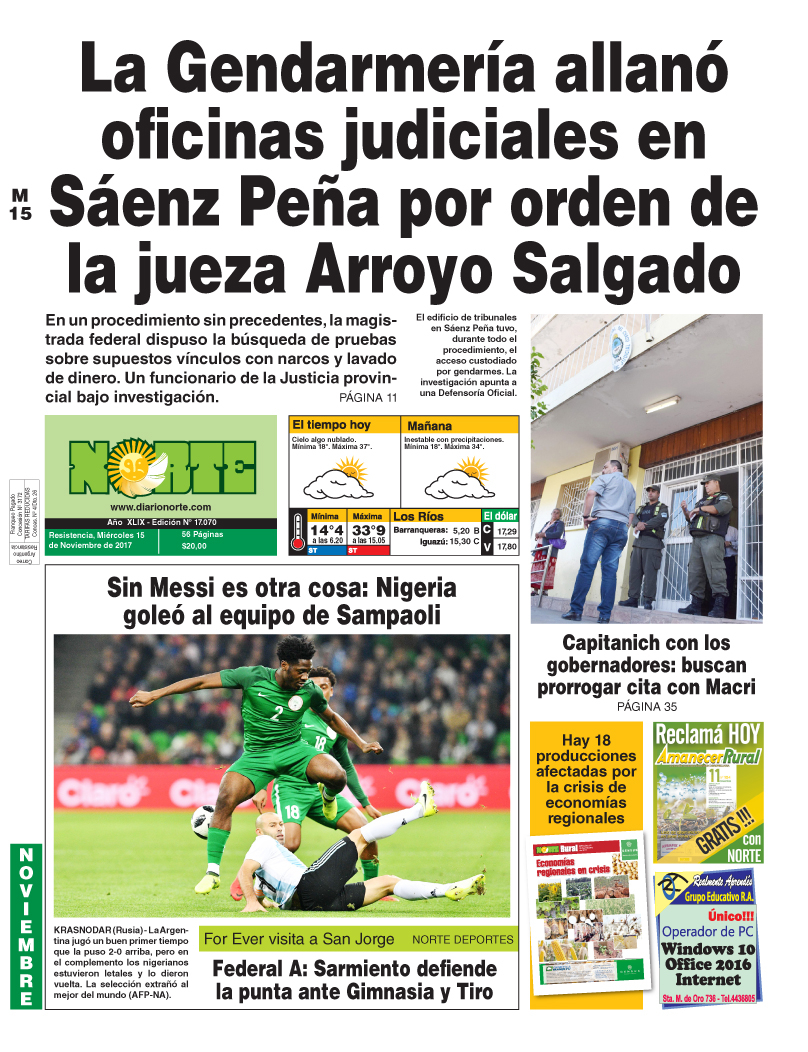 Edición del 15.11.17