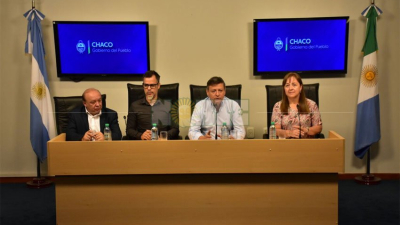 Peppo reasumió la gobernación: habló del pacto fiscal y planteó como objetivo “un 2019/20 en equilibrio”