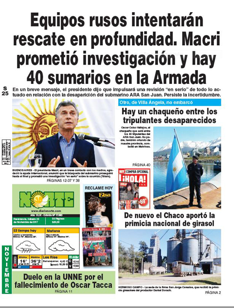 Edición del 25.11.17