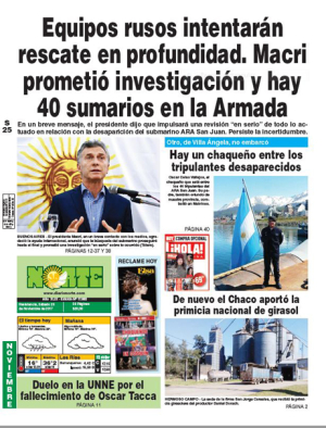 Edición del 25.11.17