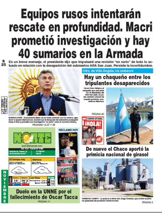 Edición del 25.11.17