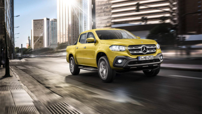 El Clase X de Mercedes es más camioneta de lo que parece