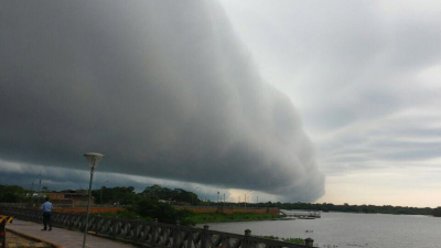 Fortísimas lluvias en Ñeembucú