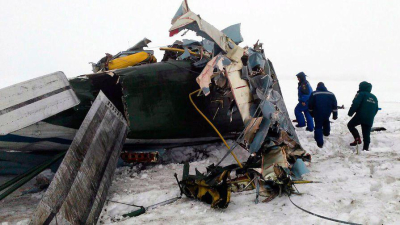 Mueren 71 personas al caer un avión en las afueras de Moscú