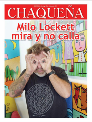 Milo Locket mira y no calla