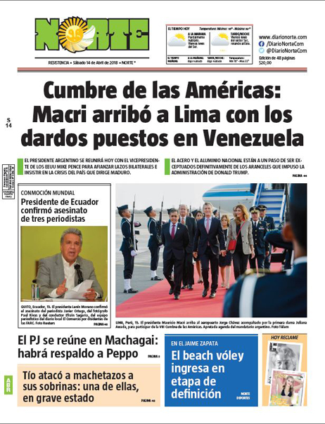Edición del 14.04.18