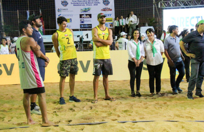 Brasil dueño de la copa sudamericana de beach vóley