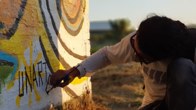 Unarte: el grupo de artistas que busca embellecer los barrios de Resistencia