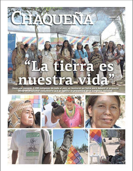 "La tierra es nuestra vida"