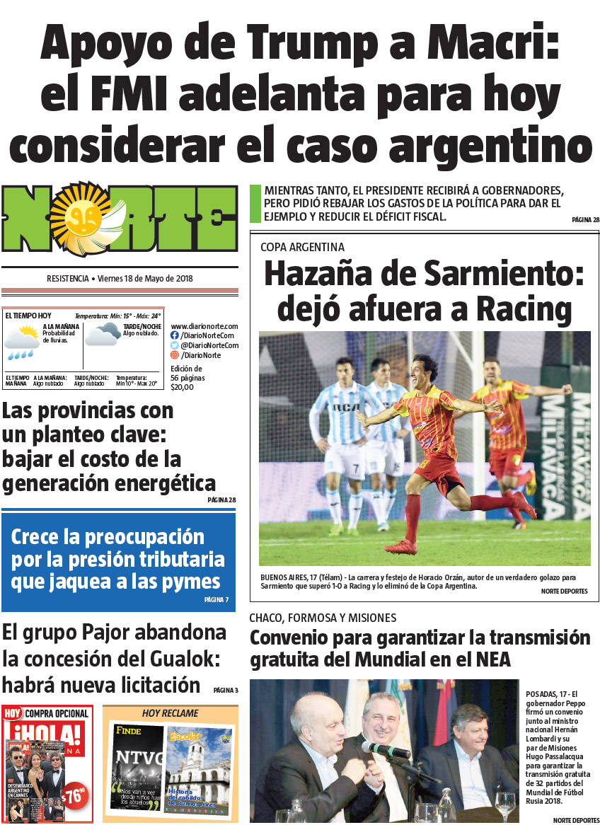 Edición del 18.05.18