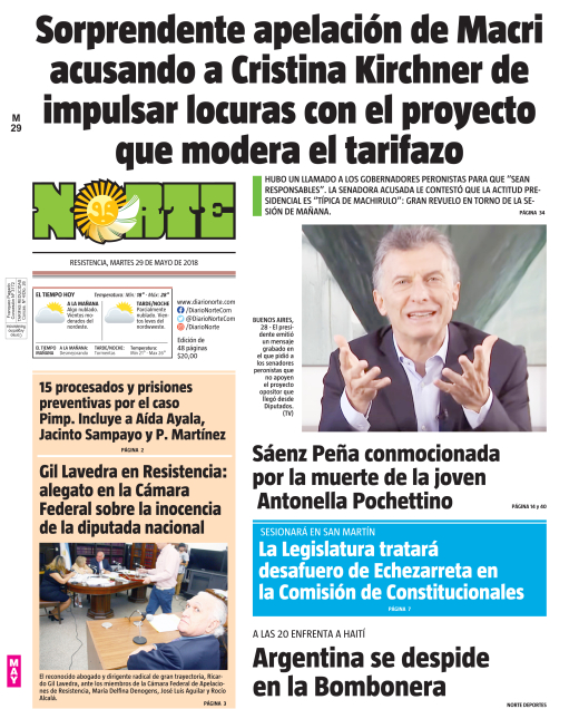 Edición del 29.05.18