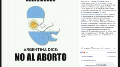 Panzardi sobre el aborto: "Es un negocio infernal, trafican con partes de bebés para cosméticos y comida"