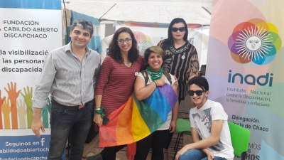 En Inadi propuso derechos y arte