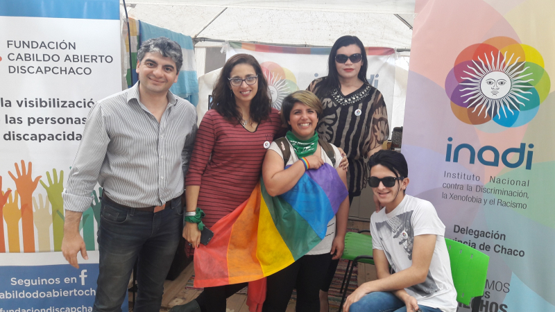 En Inadi propuso derechos y arte