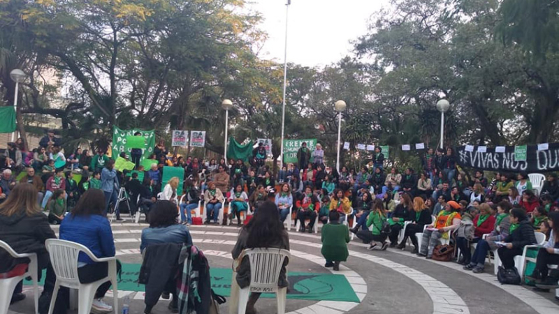 En el Chaco y en el NEA activistas verdes se preparan para viajar hacia Buenos Aires