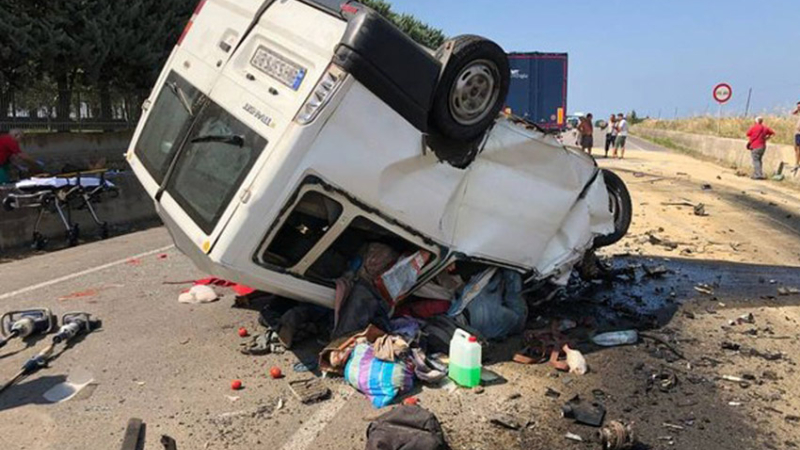 Italia: accidente carretero deja 12 trabajadores muertos en Foggia