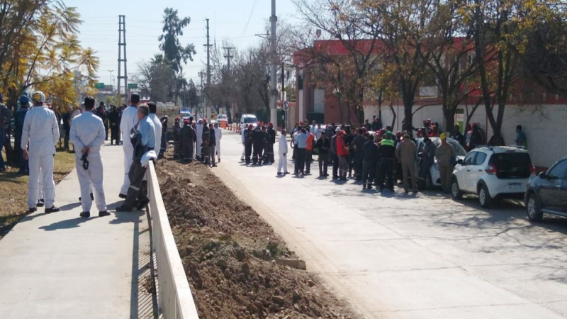 Evacuaron la planta de Coca Cola en Salta por un escape de amoníaco