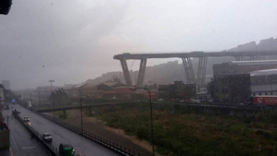 Ascienden a 22 los muertos por el derrumbe del puente en Génova